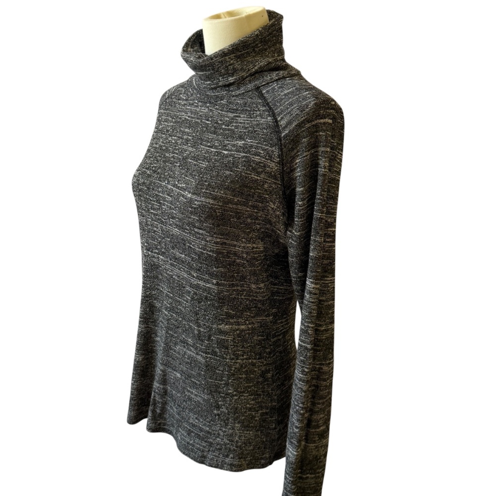 Nomadic Traders Top Sweater Turtleneck Heather Gr… - image 4